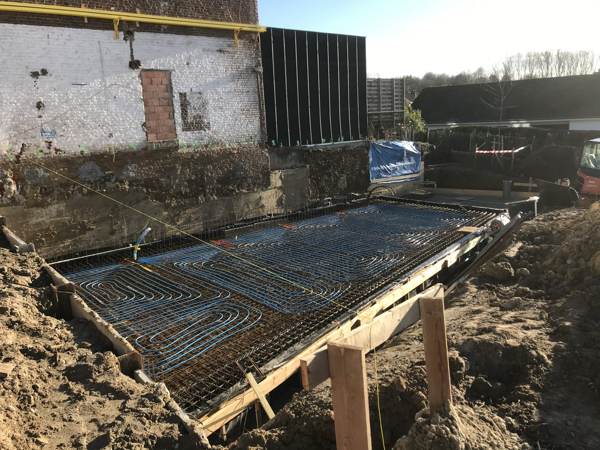 BEMA Technics vloerverwarming buiten